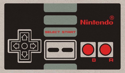 NINTENDO CONTROLLER DOORMAT