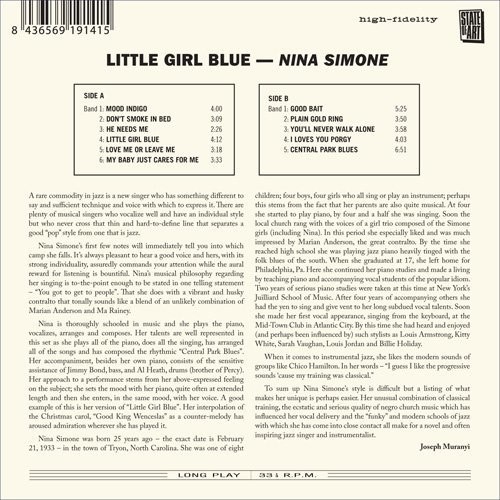 Little Girl Blue|Nina Simone