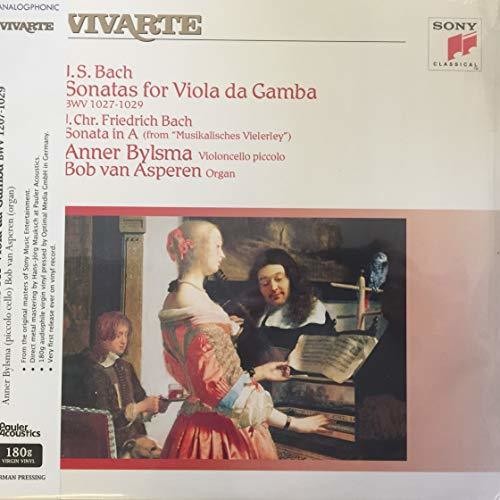 Sonatas For Viola Da Gamba & Sonata In A (J.S. Bach & J.C.F. Bach)|Anner Bylsma & Bob Van Asperen