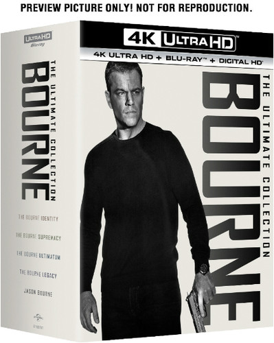Matt Damon - The Bourne Ultimate Collection (4K Blu-ray (4K Mastering, Boxed Set, Ultraviolet Digital Copy, Digital Copy))