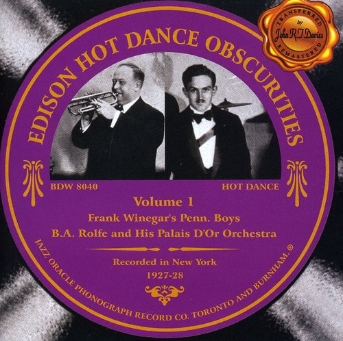 Edison Hot Dance Obscurities, Vol. 1