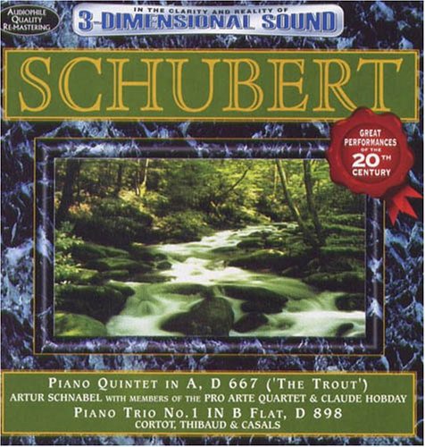 Schubert: Trout Quintet & Piano Trio No 1 / Various