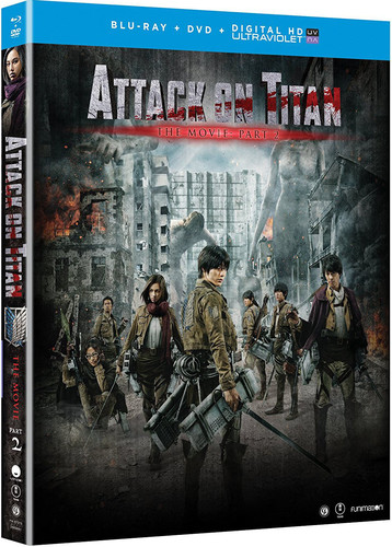 Funimation Prod - Attack on Titan: Part 2 (Blu-ray (With DVD, Ultraviolet Digital Copy))