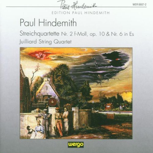 String Quartets Nos 2 & 6|Hindemith / Julliard Quartet