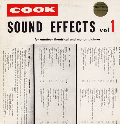 Sound Effects 1 /  Various