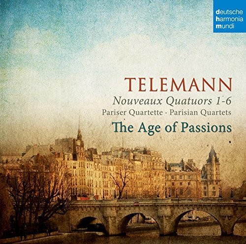 Telemann: Nouveaux Quatuors|Telemann / Age Of Passions