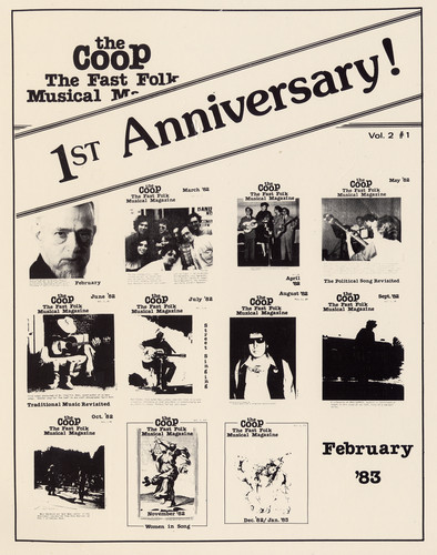 Fast Folk Musical Magazine (1) First An 2 /  Various