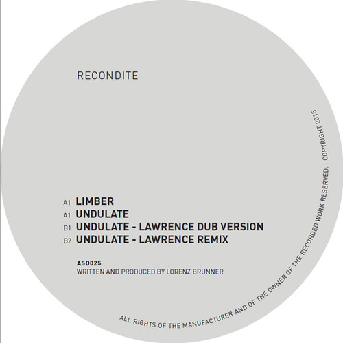 Limber / Undulate - Lawrence Mixes