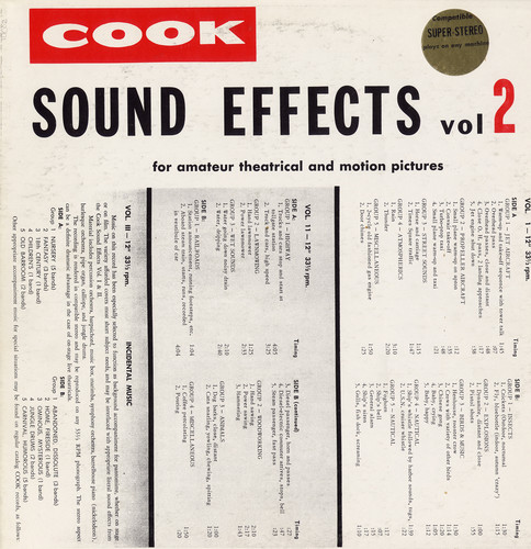 Sound Effects 2 /  Various