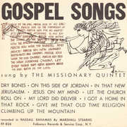 Gospel Songs , The Missionary Quintet