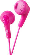 JVC Ha-F160-P-K Gumy Earbud Headphones (Peach Pink)