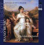 Piano Works/ Sonata D 959 a M , Christian Zacharias