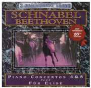 Beethoven: Piano Concertos 4 and 5 Plus Fur Elise , Artur Schnabel