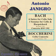 Plays Bach & Boccherini , J.S. Bach