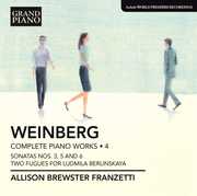 Complete Piano Music 4 , Mieczyslaw Weinberg
