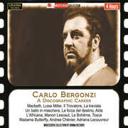 Discographic Career , Carlo Bergonzi