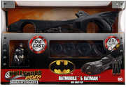 Jada Toys - Build N' Collect 1989 Batmobile & Batman Figure 1/ 24 Diecast Model Kit 