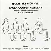 Spoken Music Concert at Paula Cooper Gallery , S.E.M. Ensemble