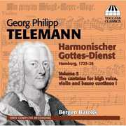 Harmonischer Gottes-Dienst /  Six Cantatas 5 , Bergen Barokk