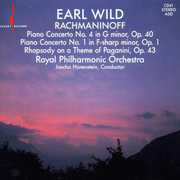 Piano Concerti 1 & 4 / Paganini Rhapsody , Earl Wild