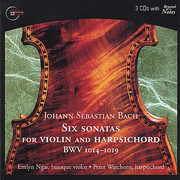 6 Sonatas Violin and Harpsichord , J.S. Bach