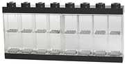 LEGO Minifigure Stackable Display Case 16, Black 