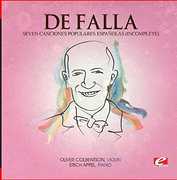 Seven Canciones Populares Espanolas (Incomplete) , De Falla