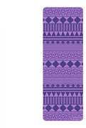 STOTT PILATES Pilates & Yoga Mat, Aztec (Purple) 0.25 inch / 6 mm