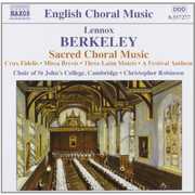 Sacred Choral Music , Christopher Robinson
