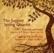 Quartet in F minor / Quartet in F Major Op 13 , Jupiter String Quartet