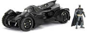 Jada Toys - DC Comics Batman 2015 Arkham Knight Batmobile & Batman Metals Die-castcollectible toy vehicle with figure 