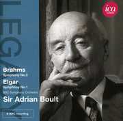 Legacy: Sir Adrian Boult Conducts Brahms & Elgar , Adrian Boult