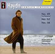Symphonies 49 52 58 , Thomas Fey