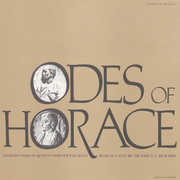 Odes of Horace , John F.C. Richards