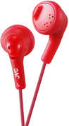 JVC HA-F160-R-K Gumy Earbud Headphones (Raspberry Red)