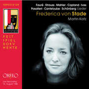 Liederabend Salzburg Festial 1986 , Frederica Von Stade