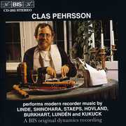 Performs Modern Recorder Music , Clas Pehrsson