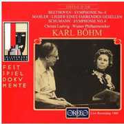 Beethoven: Sym #4 / Mahler: Wayfarer / Schumann , Karl B hm