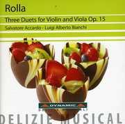 Three Duets for Violin & Viola , Luigi Alberto Bianchi