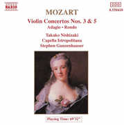 Violin Concerti 3 & 5 / Rondo / Adagio , Takako Nishizaki