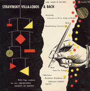 Stravinsky, Villa Lobos, and Bach , New Orchestral Society of Boston