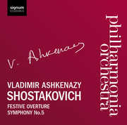 Festive Overture Op 96 / Sym 5 in D Major Op 47 , Fitz-Gerald