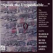 Speak the Unspeakable , Ruth Rosen