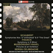Sym Nos. 8 & 9 / Sym in D minor / Pictures at An , Sergiu Celibidache
