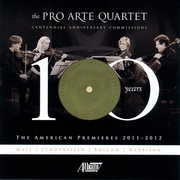 American Premieres , Pro Arte Quartet of the University of Wisconsin