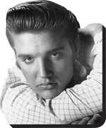 Elvis Presley- Heart Throb B&W Funky Chunky Magnet 