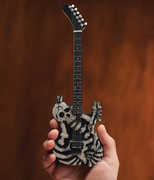 Axe Heaven George Lynch Signature Skull & Bones J.FROG Mini Guitar Replica Collectible GL-188 