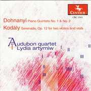 Piano Quintets 1 & 2 / Serenade Op 12 , Audubon Quartet
