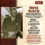 Fritz Busch in Stockholm 1938-1949 , Fritz Busch