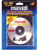 Maxell 190048 CD-340 Laser Lens Cleaner - For Compact Disc, DVD - Game Consoles